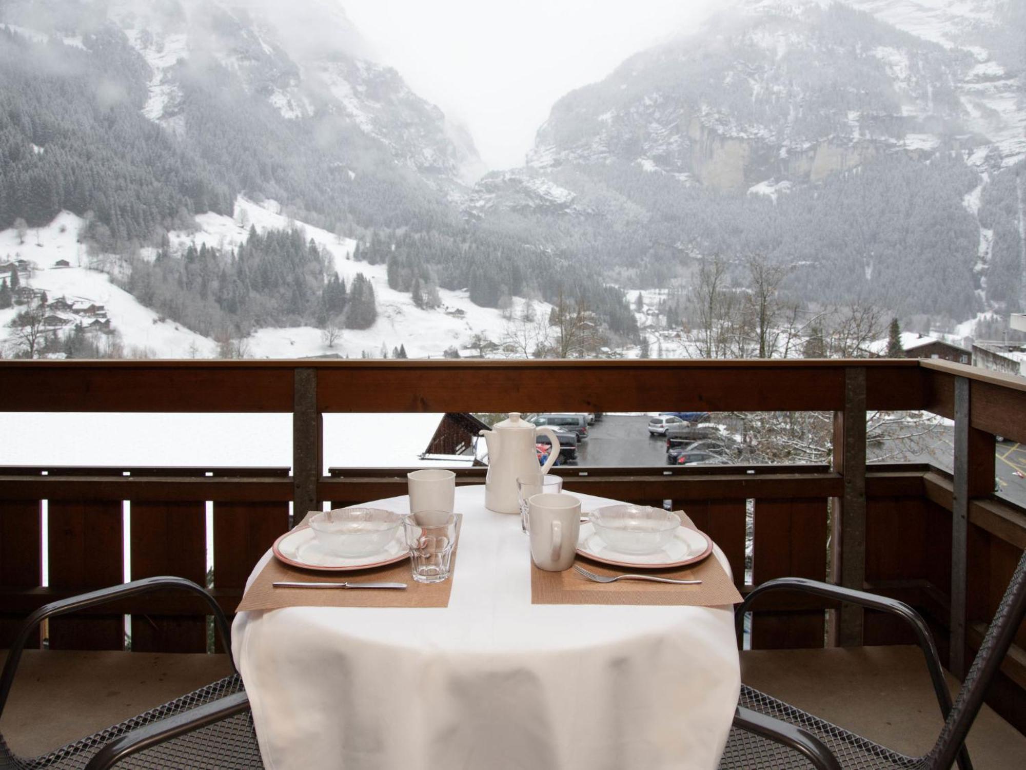 Apartment Chalet Abendrot Apartments-10 By Interhome Grindelwald Extérieur photo